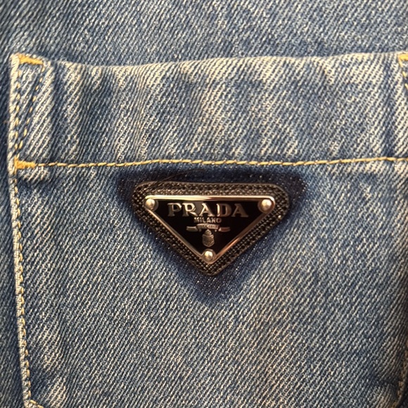 Prada Women's Blue Denim Jacket - Picture 4 of 12